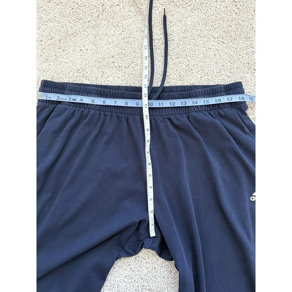 Adidas Men's 2XL Essentials Small Logo Standford‎ Joggers Navy Casual Athleisure